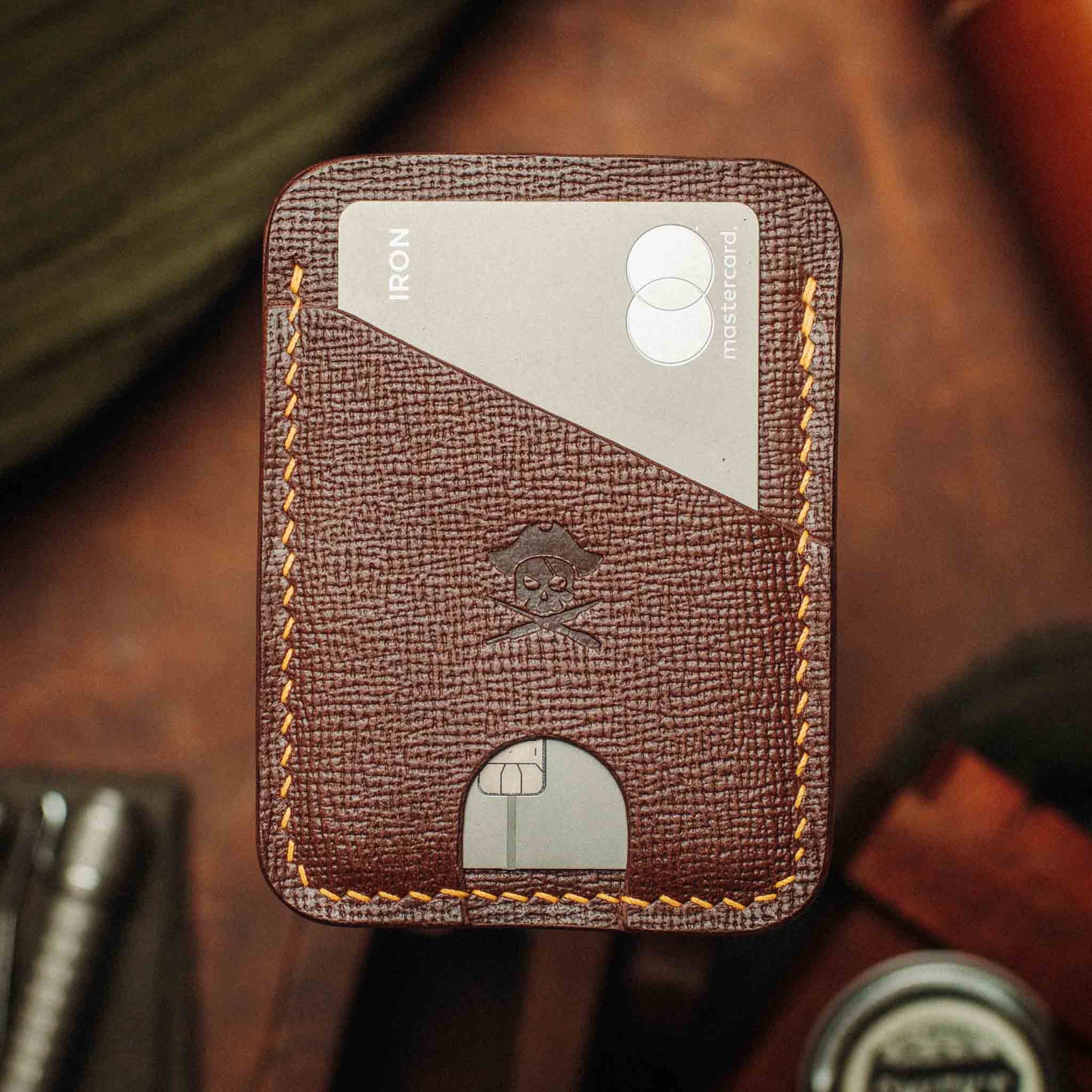 Pirate Goods Boatswain v4 Slim Wallet – Minimalist Leather EDC Card Holder