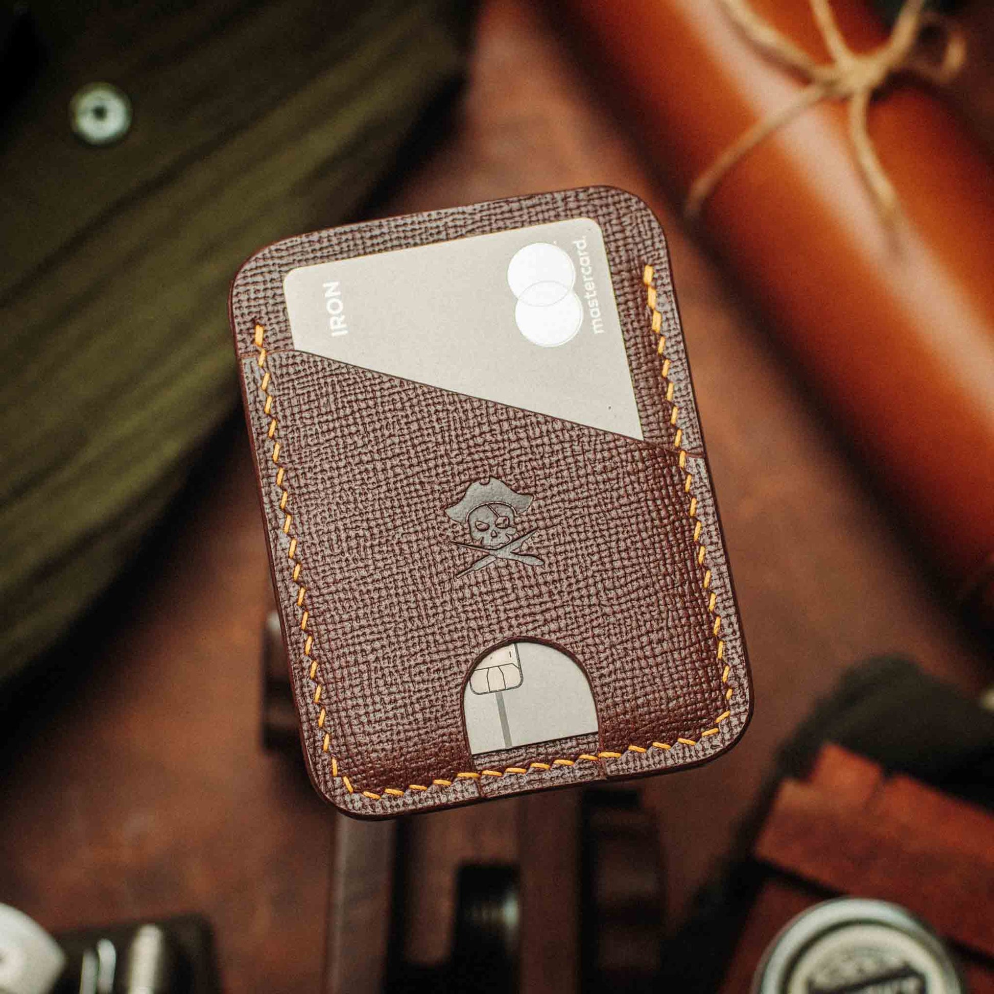 Pirate Goods Boatswain v4 Slim Wallet – Minimalist Leather EDC Card Holder