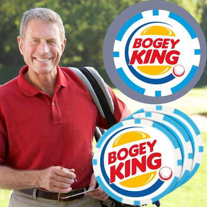Bogey King Golf - Poker Chip Style Ball Marker