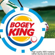 Bogey King Golf - Poker Chip Style Ball Marker