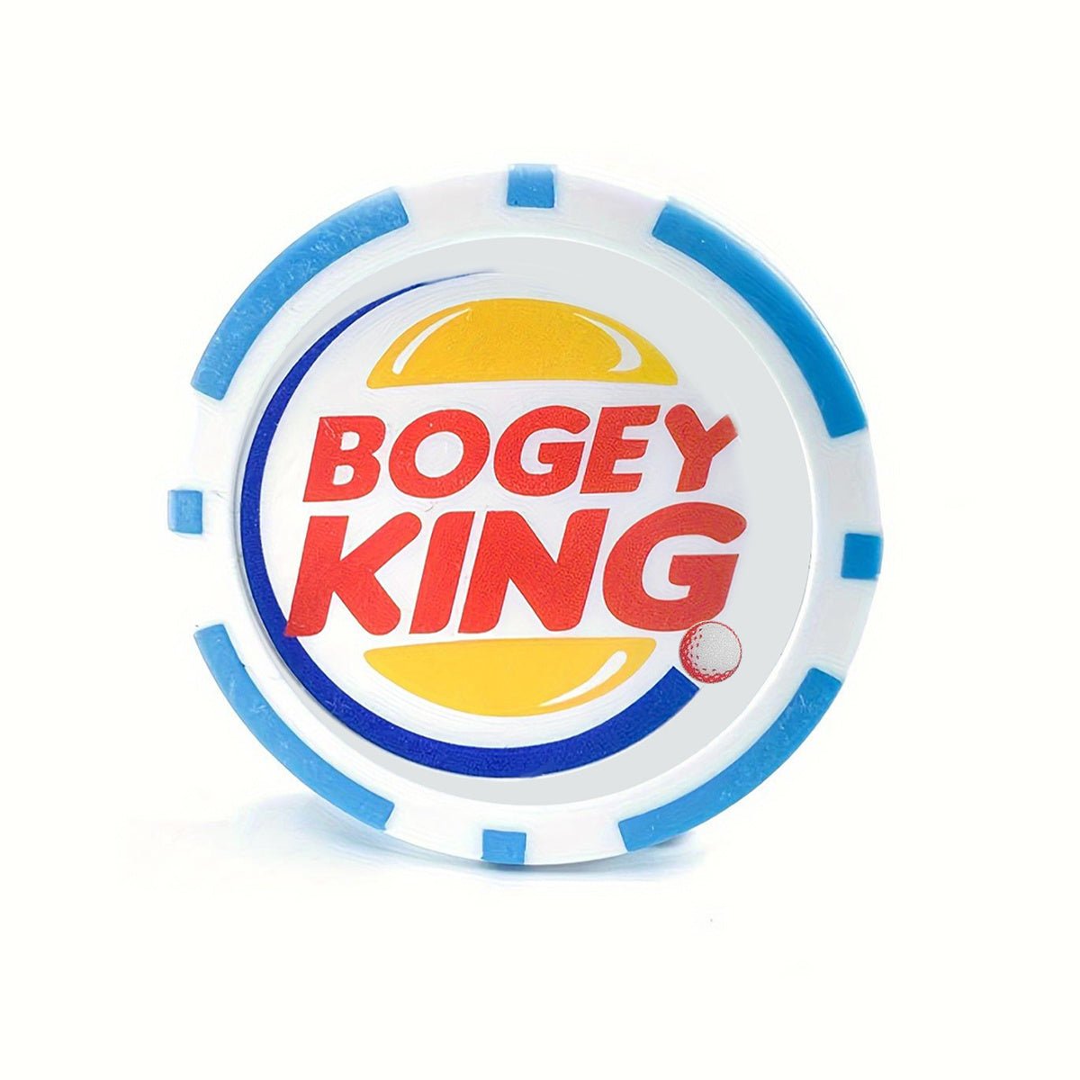 Bogey King Golf - Poker Chip Style Ball Marker