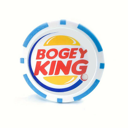 Bogey King Golf - Poker Chip Style Ball Marker