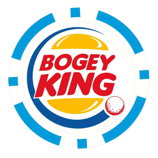 Bogey King Golf - Poker Chip Style Ball Marker