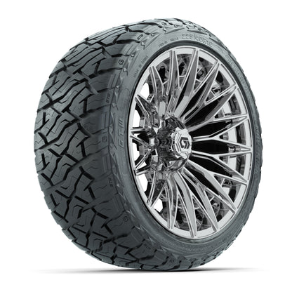 GTW Blur Chrome 16 in Wheels with 225/40-R16 Maverick Hybrid Tires – Full Set