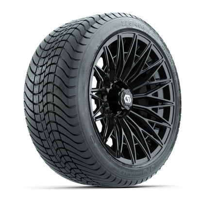 GTW Blur Gloss Black 16 in Wheels with 225/40-R16 Mamba Street Tires – Full Set