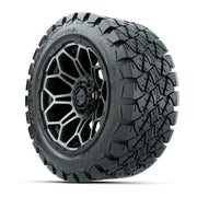 Set of (4) 14 in GTW Bravo Wheels with 22x10-14 GTW Timberwo - 3/4 view