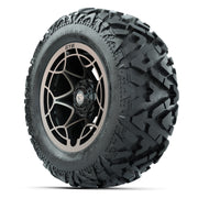 GTW Nexus Black/Bronze 14 in Wheels with 25x10-14 Barrage Mu - 3/4 view