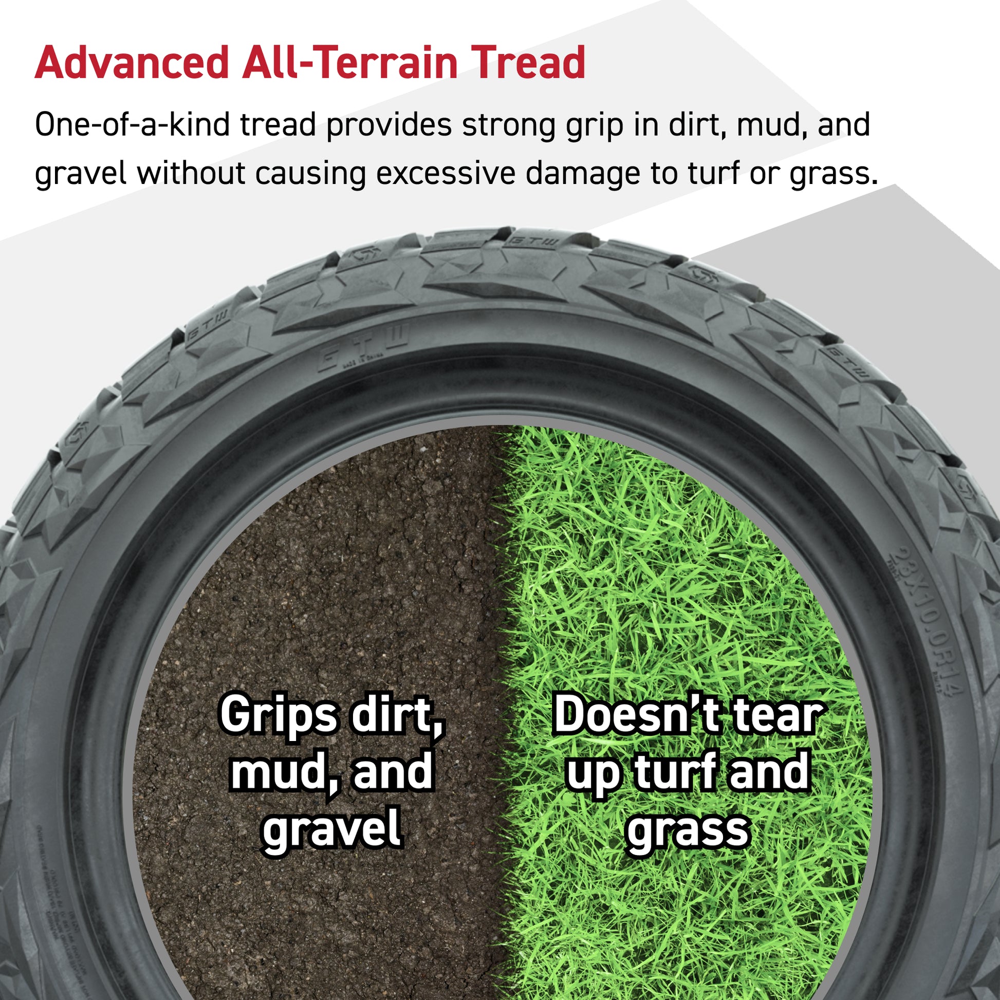 GTW® Maverick Steel Belted Radial Hybrid Tire - 225/40-R16