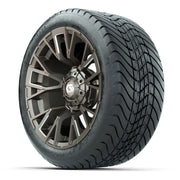 GTW Vandal Bronze/Machined 14 in Wheels with 225/30-14 Mamba - 3/4 view