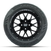 Set of (4) 14 in GTW Vortex Wheels with 255/45-R14 Fusion GT - front view