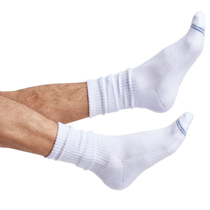 Casual White Crew Socks 3-Pack
