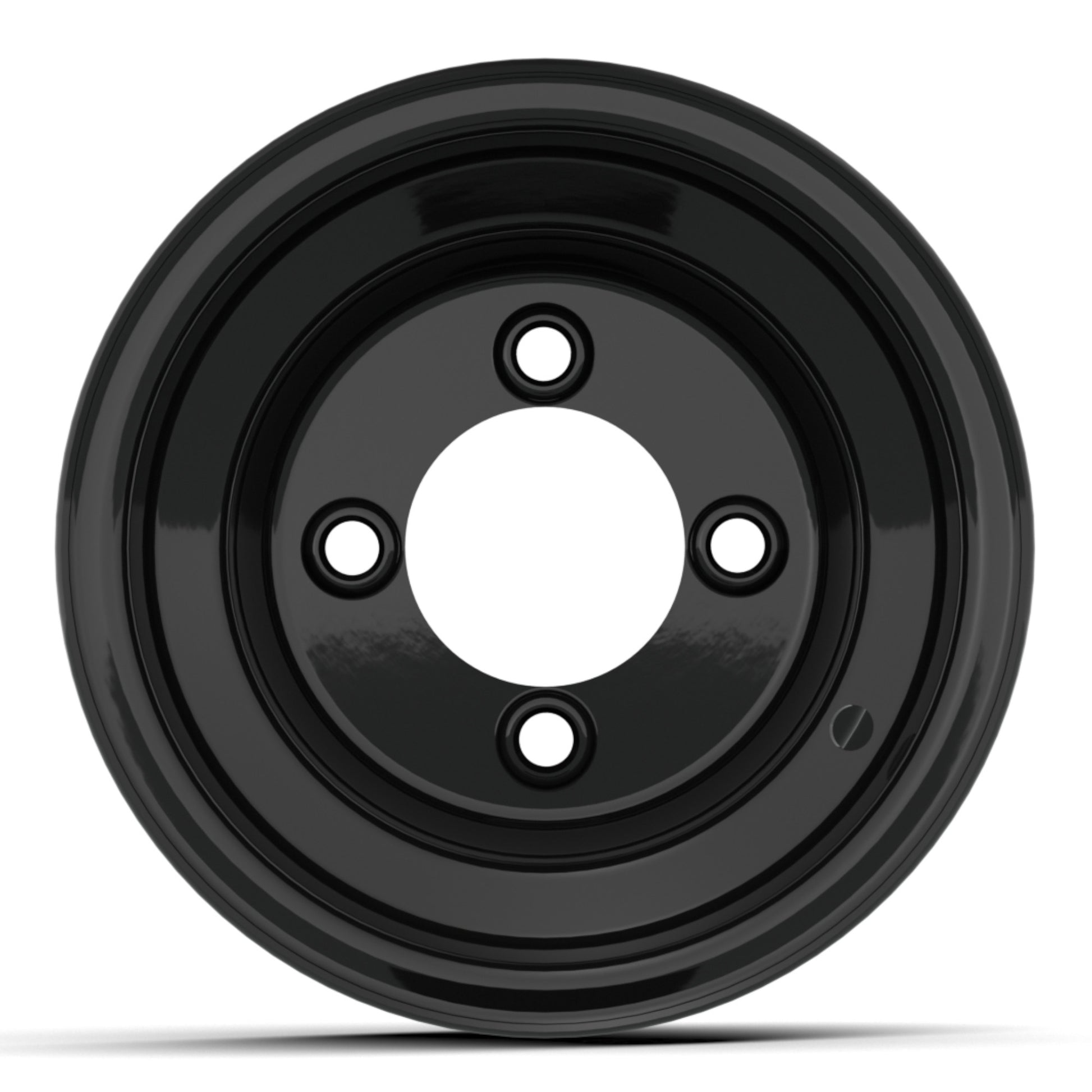 8″ GTW Gloss Black Steel Wheel (Centered)