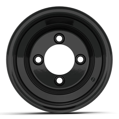 8″ GTW Gloss Black Steel Wheel (Centered)