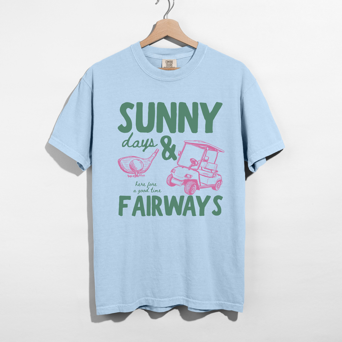 Sunny Fairways Graphic Tee