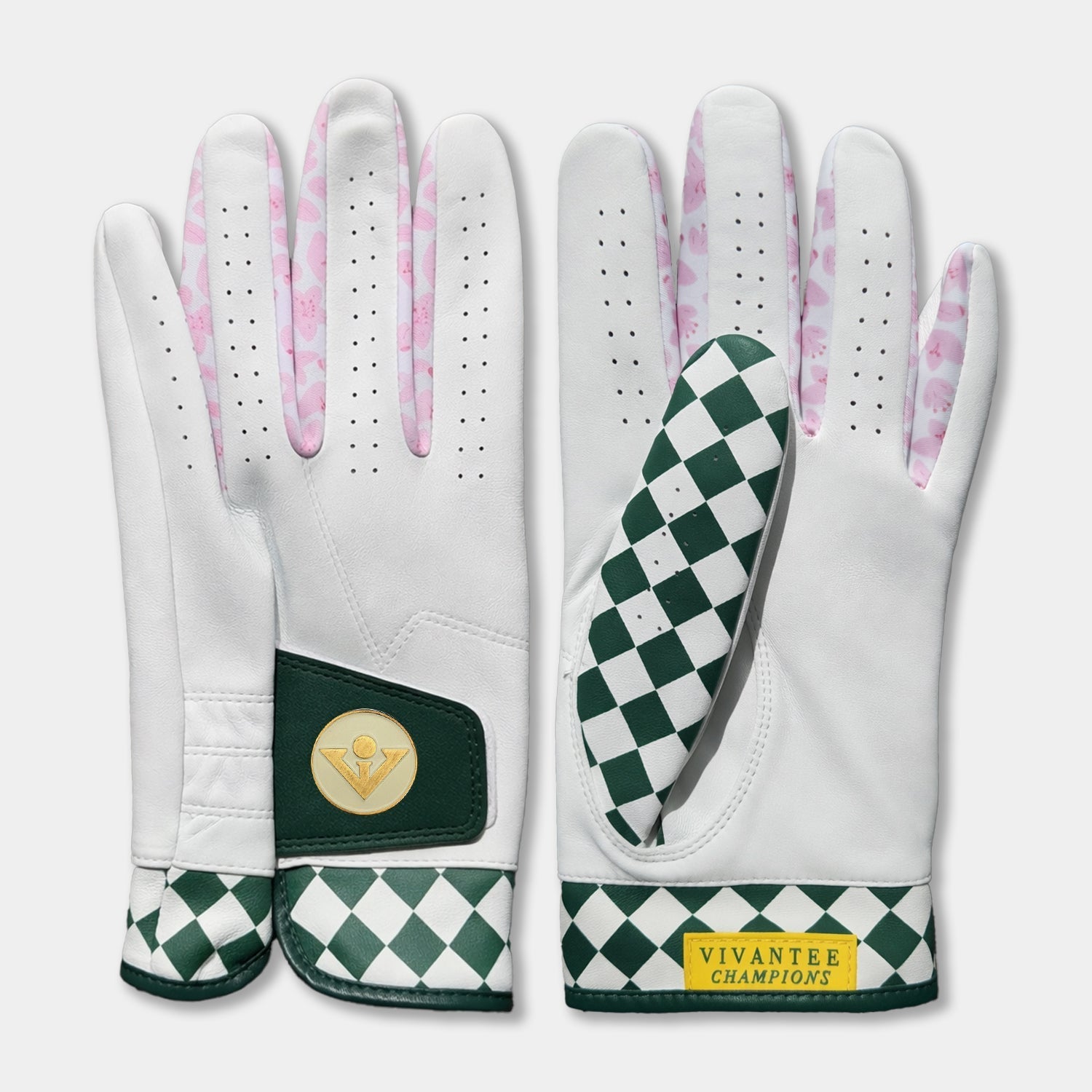 Champions Glove | Men's Checkered Golf Glove