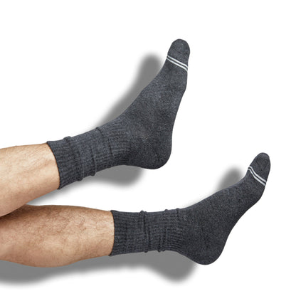 Charcoal Casual Crew 3-Pack
