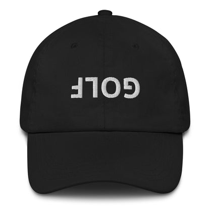 Upside Down Golf Dad Hat