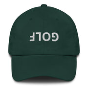 Upside Down Golf Dad Hat
