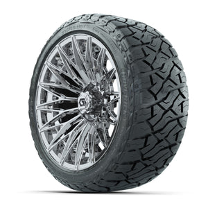 GTW Blur Chrome 16 in Wheels with 225/40-R16 Maverick Hybrid Tires – Full Set
