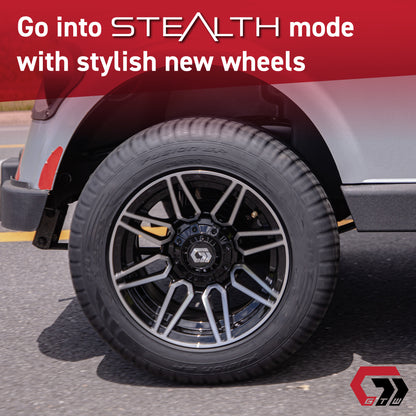 12″ GTW® Stealth Gloss Black Wheel