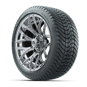 GTW Monaco Chrome 16 in Wheels with 225/40-R16 Mamba Street Tires – Full Set