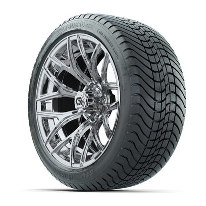 GTW Monaco Chrome 16 in Wheels with 225/40-R16 Mamba Street Tires – Full Set