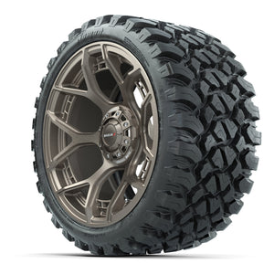 MadJax® Flow Form Evolution Matte Bronze 15in Wheels with GTW® 23x10-R15 Nomad Off Road Tires - Full Set