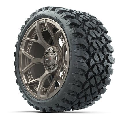 MadJax® Flow Form Evolution Matte Bronze 15in Wheels with GTW® 23x10-R15 Nomad Off Road Tires - Full Set