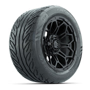 Set of (4) 14 in GTW Bravo Wheels with 255/45-R14 Fusion GTR Street Tires