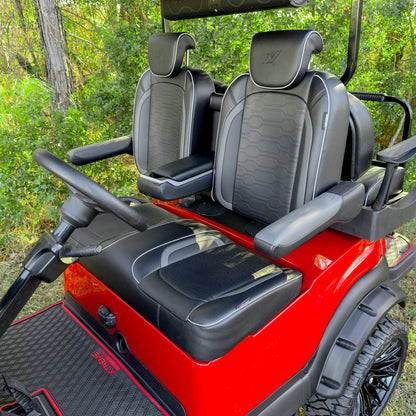 MadJax® EZGO RXV/L4/S4/Valor Caramel Commander Front Seat Cushions