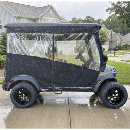 RedDot Black/Pacific Blue Fancy Single Track Enclosure for MadJax® Ascent with 4-Forward Facing Seats