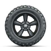 GTW Godfather Matte Grey 14 in Wheels with 23x10.00-14 Rogue - front view