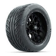 Set of (4) 14 in GTW Vortex Wheels with 255/45-R14 Fusion GTR Street Tires