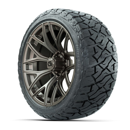 GTW Monaco Matte Bronze 16 in Wheels with 225/40-R16 Maverick Hybrid Tires – Full Set