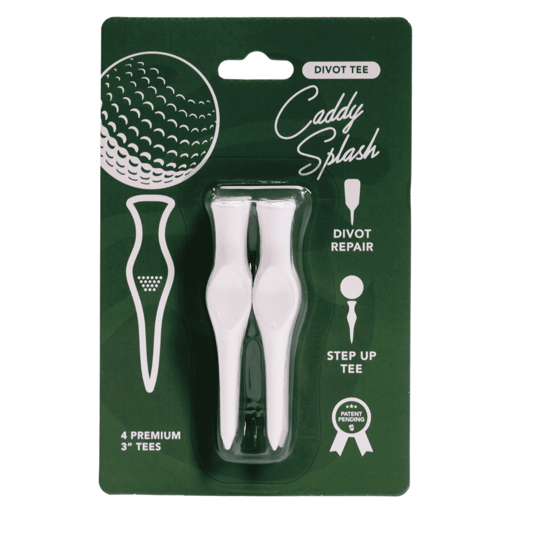 3'' Divot Tee – Step Up Golf Tee & Divot Repair Tool
