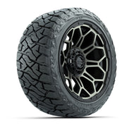 GTW Bravo Matte Bronze 14 in Wheels with 23x10.00-R14 Maverick All-Terrain Tires – Full Set