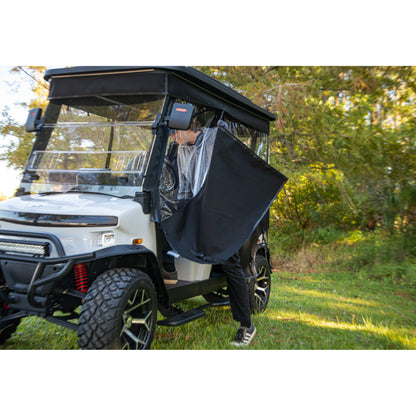RedDot Denago Rover XL 4 Passenger Black 3-Sided Track Style Enclosure & Valance