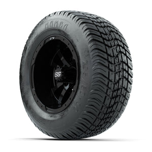 Set of (4) 10 in GTW Storm Trooper Wheels with 205/50-10 Mamba Street Tires