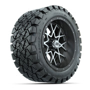 Set of (4) 14 in GTW Vortex Wheels with 22x10-14 GTW Timberwolf All-Terrain Tires