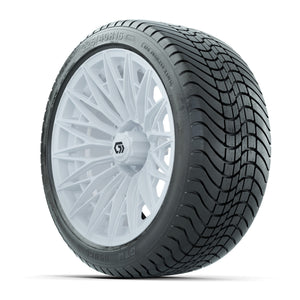 GTW Blur Gloss White 16 in Wheels with 225/40-R16 Mamba Street Tires – Full Set