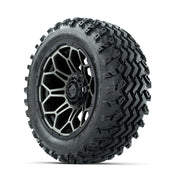 GTW Bravo Bronze/Black 14 in Wheels with 23x10.00-14 Rogue A - 3/4 view