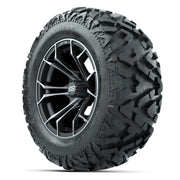 GTW Spyder Matte Gray/Machined 14 in Wheels with 25x10-14 Ba - 3/4 view