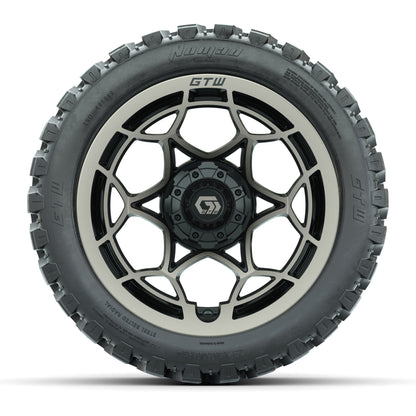 GTW® Nexus Black with Bronze Face 14 in Wheels with 23X10-R1 - front view