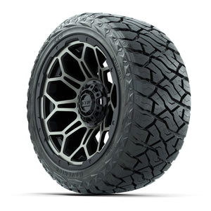 GTW Bravo Matte Bronze 14 in Wheels with 23x10.00-R14 Maveri - 3/4 view