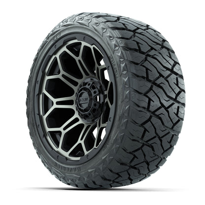 GTW Bravo Matte Bronze 14 in Wheels with 23x10.00-R14 Maveri - 3/4 view