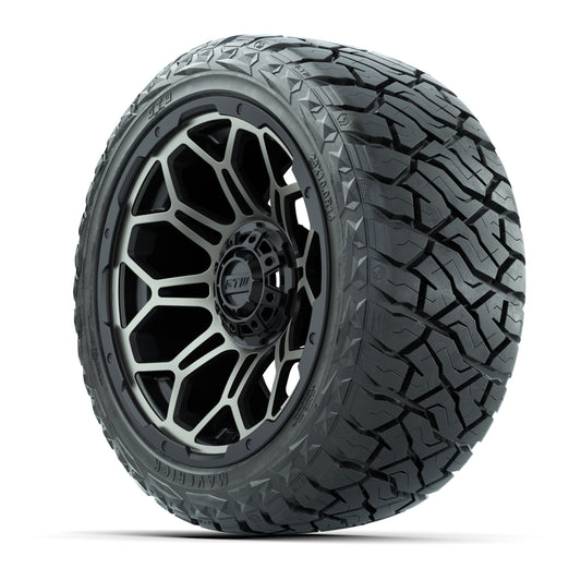 GTW Bravo Matte Bronze 14 in Wheels with 23x10.00-R14 Maveri - 3/4 view