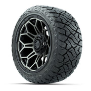 GTW Bravo Matte Bronze 14 in Wheels with 23x10.00-R14 Maveri - 3/4 view