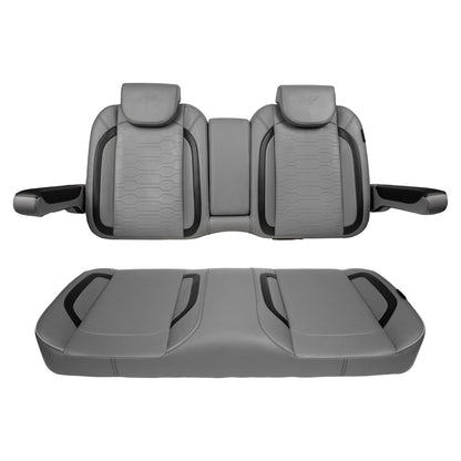 MadJax® EZGO RXV/L4/S4/Valor Smoke Commander Front Seat Cushions
