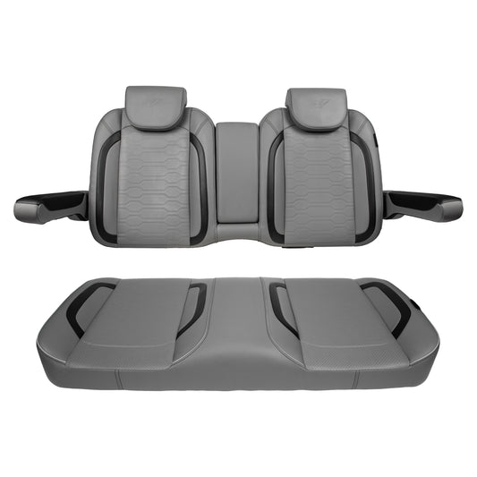 MadJax® EZGO RXV/L4/S4/Valor Smoke Commander Front Seat Cushions