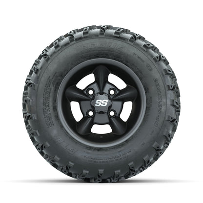 GTW Godfather Matte Grey 10 in Wheels with 20x10.00-10 Rogue All Terrain Tires – Full Set